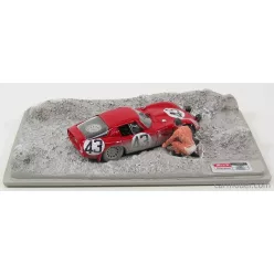   ALFA ROMEO  TZ2 N 43 24h LE MANS 1965 (WITH FIGURE) ZECCOLI - ROSINSKI