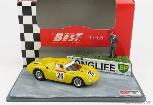 FERRARI  250LM 3.3L V12 TEAM PIERRE DUMAY N 26 2nd 24h LE MANS 1965 P.DUMAY - G.GOSSELIN