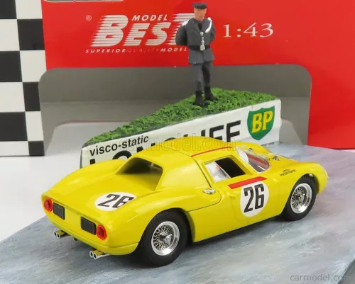 FERRARI  250LM 3.3L V12 TEAM PIERRE DUMAY N 26 2nd 24h LE MANS 1965 P.DUMAY - G.GOSSELIN