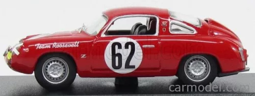 FIAT  750 ABARTH N 62 12h SEBRING 1959 CUSSINI - CATTINI