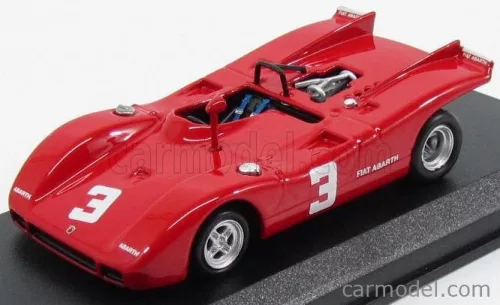 FIAT  ABARTH 2000 SPIDER N 3 2nd EUROPEAN 2 LITRE CHAMPIONSHIP SALZBURGRING 1970 D.QUESTER  RED