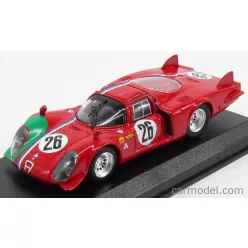 ALFA ROMEO  33.2 LM N 26 1000km MONZA 1968 TROSCH - GOSSELIN