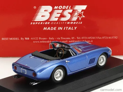 FERRARI  275 GTB/4S s/n.10453 NART SPIDER OPEN 1967 - PERSONAL CAR STEVE MCQUEEN  BLUE MET