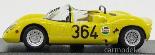 FIAT  ABARTH 1000SP SPIDER N 364 ROVERETO-ASIAGO 1971 M.BALDO  YELLOW