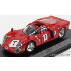   ALFA ROMEO  33.2 LE MANS TEST 1968 BIANCHI - ZECCOLI - GROSSELIN - TROSCH  RED