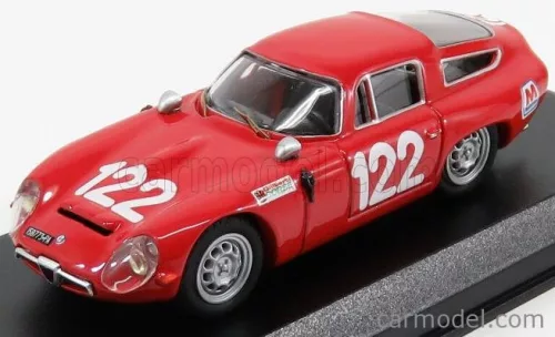 ALFA ROMEO  TZ1 SCUDERIA PAGASO N 122 TARGA FLORIO 1966 LO PICCOLO - SUTERA