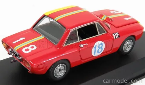 LANCIA  FULVIA COUPE 1.3 HF N 18 WINNER CLASS GT 1.3 TARGA FLORIO 1966 CELLA - MARZI