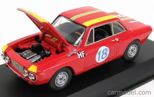 LANCIA  FULVIA COUPE 1.3 HF N 18 WINNER CLASS GT 1.3 TARGA FLORIO 1966 CELLA - MARZI