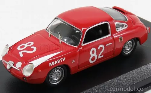 FIAT  850 ABARTH ZAGATO N 82 WINNER 500km NURBURGRING 1960 CASTELLINA - VINATIER