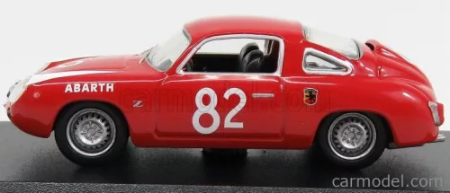 FIAT  850 ABARTH ZAGATO N 82 WINNER 500km NURBURGRING 1960 CASTELLINA - VINATIER