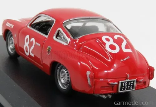 FIAT  850 ABARTH ZAGATO N 82 WINNER 500km NURBURGRING 1960 CASTELLINA - VINATIER