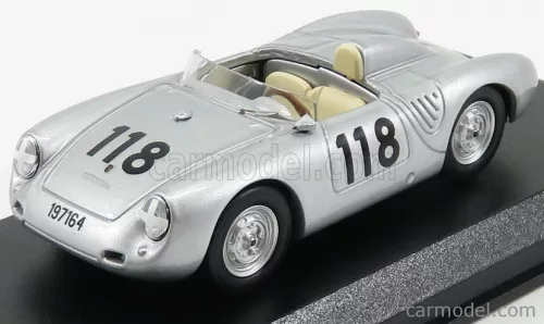 PORSCHE- 550RS SPIDER N 118 2nd TARGA FLORIO 1959