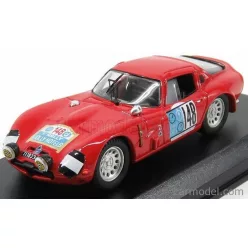   ALFA ROMEO TZ2 N 148 RALLY PERGUSA JOLLY HOTEL 1965 DE ADAMICH - LINI