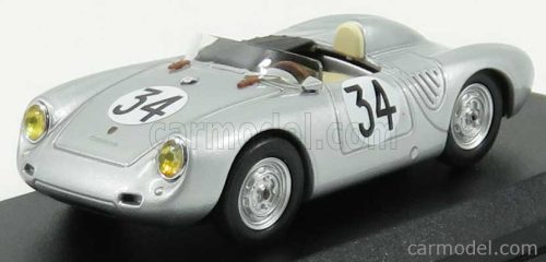 PORSCHE  550 RS SPIDER TEAM J.P.COLAS N 34 24h LE MANS 1958 J.KERGUEN - FRANC ( J.DEWES )