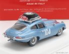 JAGUAR  E-TYPE COUPE (night version) N 104 RALLY MONTECARLO 1965 H.PINDER - C.POLLARD  LIGHT BLUE