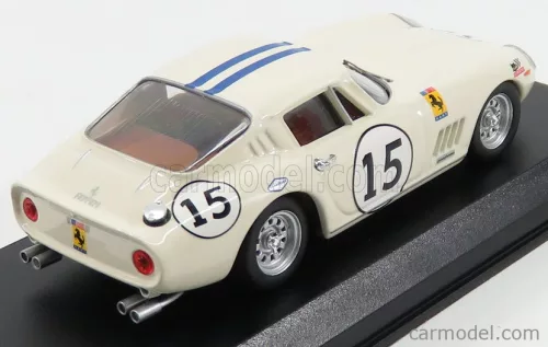 FERRARI  275 GTB/4 N 15 24h LE MANS TEST 1968 GROSSMAN - BERNEY  IVORY