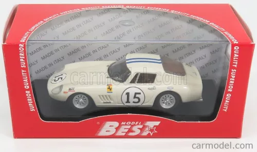 FERRARI  275 GTB/4 N 15 24h LE MANS TEST 1968 GROSSMAN - BERNEY  IVORY