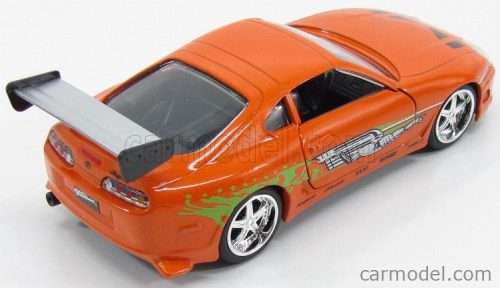 TOYOTA  SUPRA MKIV 1995 - PAUL WALKER - BRIAN O'CONNER - FAST & FURIOUS I (2001)  ORANGE GREEN