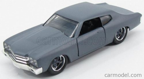 CHEVROLET  DOM'S CHEVELLE 454SS 1970 - FAST & FURIOUS  IV (2009) - SOLO PARTI ORIGINALI - ORIGINAL PARTS  PRIMER MATT GREY