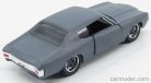 CHEVROLET  DOM'S CHEVELLE 454SS 1970 - FAST & FURIOUS  IV (2009) - SOLO PARTI ORIGINALI - ORIGINAL PARTS  PRIMER MATT GREY