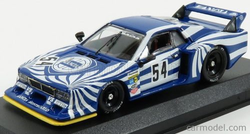 LANCIA  BETA MONTECARLO turbo TEAM LANCIA CORSE N 54 WINNER Gr.5 6h SILVERSTONE 1980 WALTER ROHRL - MICHELE ALBORETO  BLUE WHITE