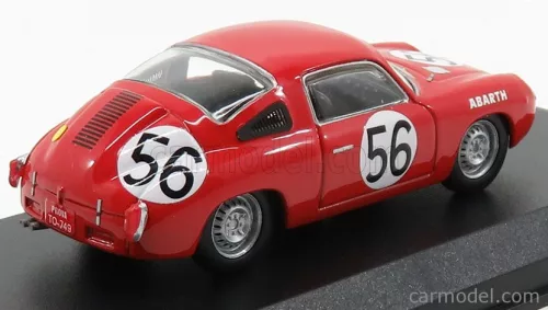 FIAT  ABARTH 700S N 56 24h LE MANS 1961 BASSI - RIGAMONTI