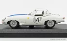 JAGUAR  E-TYPE N 14 24h LE MANS 1963 HANSGEN - PABST  WHITE BLUE