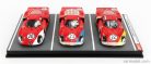 ALFA ROMEO  SET 3X 33.2 N 20 5th 24h DAYTONA 1968 SCHUTZ - VACCARELLA - N 23 6th ANDRETTI - BIANCHI  - N 22 7th CASONI - BISCALDI - ZECCOLI