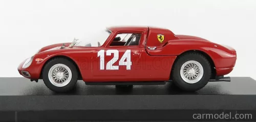 FERRARI  250LM COUPE N 124 WINNER MUGELLO GP 1965 M.CASONI - G.NICODEMI