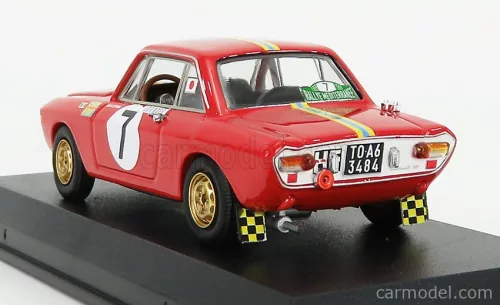 LANCIA  FULVIA HF 1.3 COUPE N 7 WINNER RALLY MEDITERRANEE 1969 H.KALLSTROM - J.GUNNAR