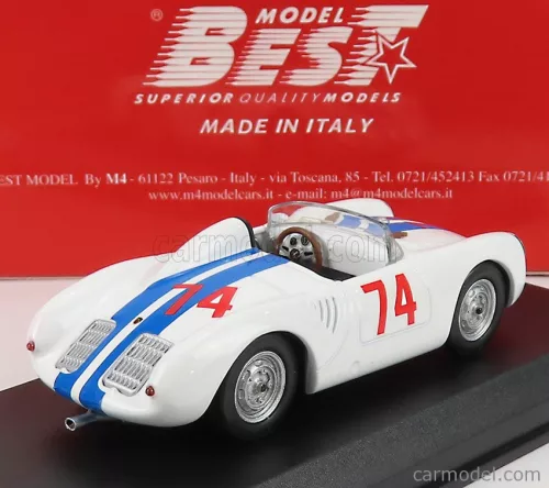 PORSCHE  550 RS SPIDER N 74 NASSAU MEMORIAL TROPHY RACE 1958 D.SESSLAR