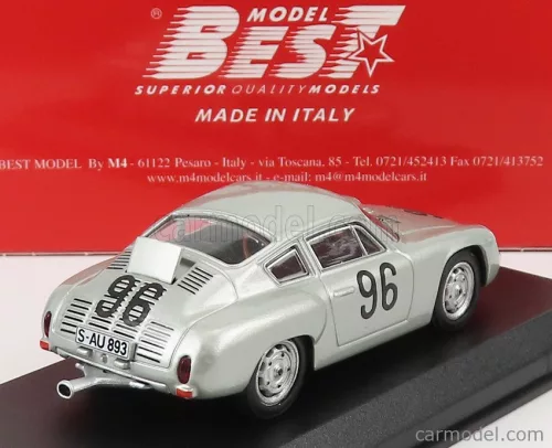 PORSCHE  356 CARRERA ABARTH N 96 TARGA FLORIO 1961 LINGE - VON HANSTEIN