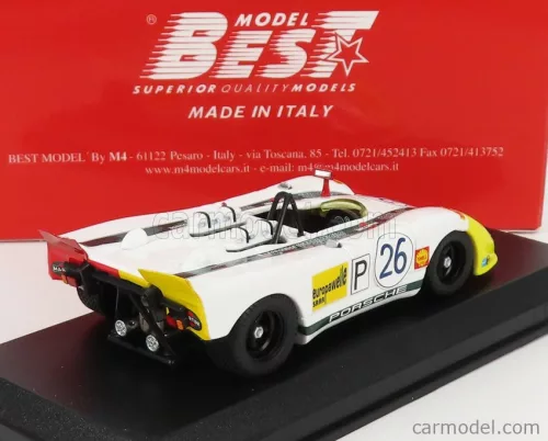 PORSCHE  908/2 FLUNDER SPIDER N 26 TARGA FLORIO 1970 G.LARROUSSE - R.LINS