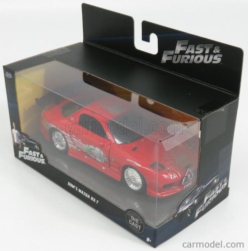 MAZDA  DOM'S RX-7 2001 - TORETTO - FAST & FURIOUS 8 2017  RED SILVER
