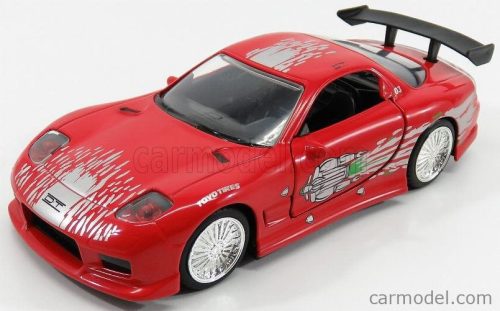 MAZDA  DOM'S RX-7 2001 - TORETTO - FAST & FURIOUS 8 2017  RED SILVER