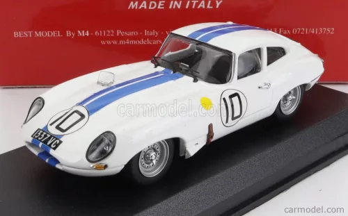 JAGUAR E-TYPE 3.8L S6 COUPE TEAM BRIGGS CUNNINGHAM N 10 4th 24h LE MANS 1962 B.CUNNINGHAM - R.SALVADORI