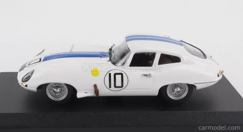 JAGUAR E-TYPE 3.8L S6 COUPE TEAM BRIGGS CUNNINGHAM N 10 4th 24h LE MANS 1962 B.CUNNINGHAM - R.SALVADORI