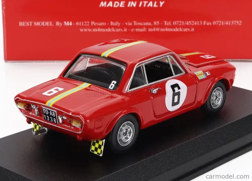 LANCIA  FULVIA 1.3 COUPE HF N 6 WINNER RALLY SANREMO 1969 H.KALLSTROM - G.HAGGBON