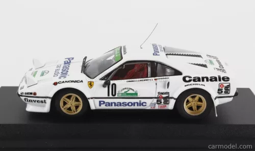 FERRARI  308 GTB Gr.4 N 10 12th RALLY COLLINE DI ROMAGNA 1982 TOGNANA - DE ANTONI