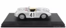PORSCHE  550RS SPIDER TEAM PORSCHE K.G. N 41 12h SEBRING 1958 HARRY SCHELL - WOLFANG SEIDEL  SILVER