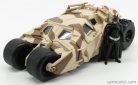 BATMAN  BATMOBILE - THE DARK KNIGHT RISES CAMOUFLAGE TUMBLER WITH BATMAN FIGURE 2008