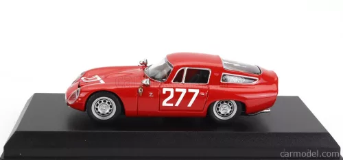 ALFA ROMEO  GIULIA TZ COUPE N 277 COPPA F.I.S.A. MONZA 1963 ROBERTO BUSSINELLO  RED