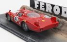 ALFA ROMEO  DIORAMA - 33/2 LONG TAIL TEAM AUTODELTA N 41 24h LE MANS 1968 NINO VACCARELLA  RED WHITE