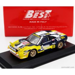   FERRARI  308 GTB Gr.4 TEAM JOLLY CLUB (night version) N 4 2nd RALLY MONZA 1980 NICO - GIORGIO BARBAN  YELLOW BLUE