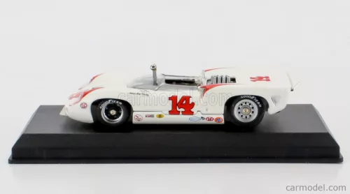 LOLA  T70 MKIII SPIDER N 14 LAGUNA SECA 1967 BUD MORLEY  WHITE RED