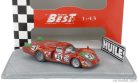 ALFA ROMEO  DIORAMA T33.2 TEAM AUTODELTA SPA N 39 24h LE MANS 1968 IGNAZIO GIUNTI - GIOVANNI GALLI  RED