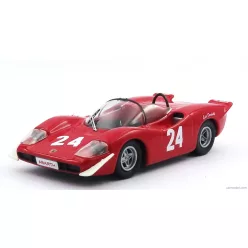 FIAT  ABARTH 2000S N 24 PAUL RICARDS 1968 ERIS TONDELLI  RED
