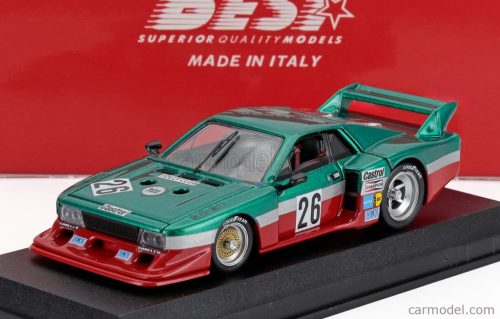 LANCIA  BETA MONTECARLO TURBO TEAM LANCIA CORSE N 26 6h MUGELLO 1980 CARLO FACETTI - MARTINO FINOTTO  GREEN RED