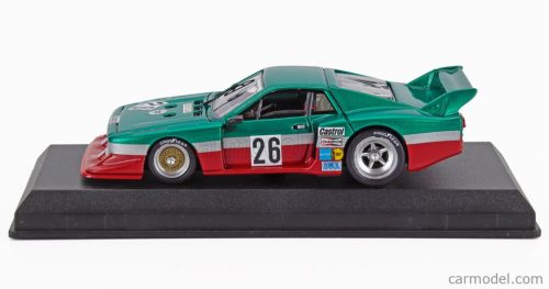 LANCIA  BETA MONTECARLO TURBO TEAM LANCIA CORSE N 26 6h MUGELLO 1980 CARLO FACETTI - MARTINO FINOTTO  GREEN RED