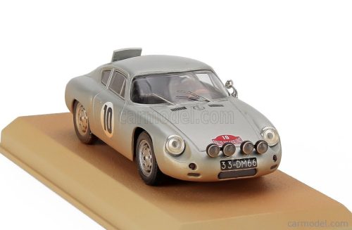 PORSCHE  1600 GS ABARTH TEAM PABLO PICASSO (night version) N 10 RALLY DOS CATALUNAS (Dirty Version) 1965 HOSPITALIER - PIRIE  SILVER